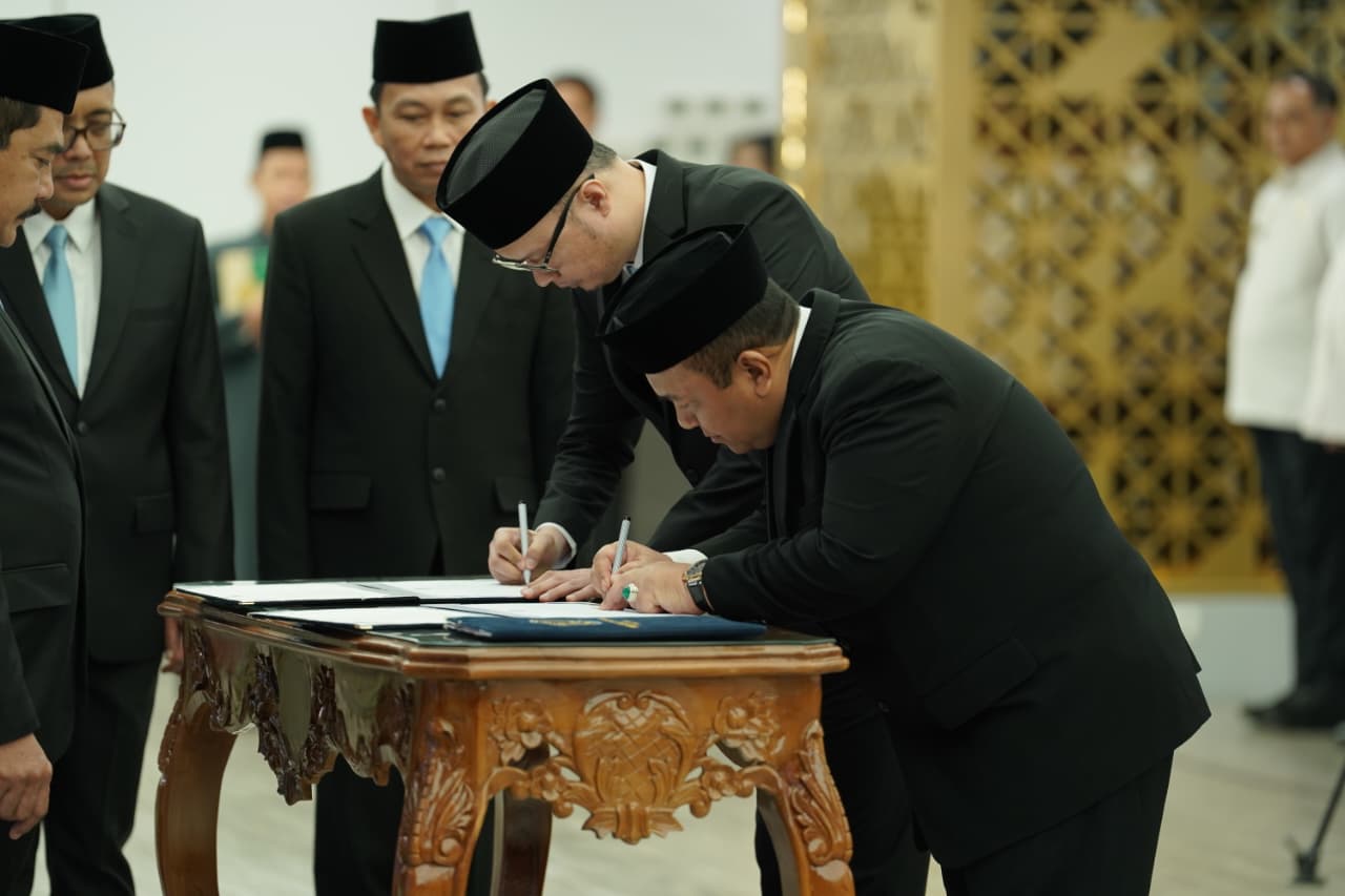 Menteri Imipas Lantik Dirjen Imigrasi serta Staf Ahli Menteri Bidang Pelayanan Publik dan Reformasi Hukum